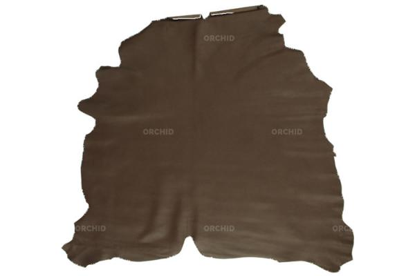 Cow Lining Finished Leather Brown